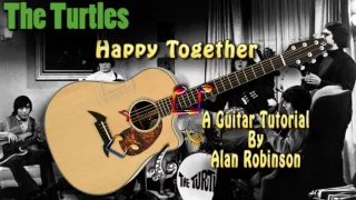 Happy Together - The Turtles - Acoustic Guitar Lesson (easy-ish)