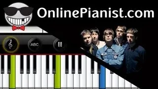 Oasis - I'm Outta Time - Piano Tutorial