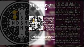 WHY THE DEVIL IS SO SCARED OF THE SAINT BENEDICT MEDAL AND CRUCIFIX?#saint #prayer #intercession