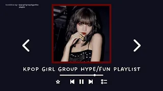K P O P girl group hype/fun playlist 2022
