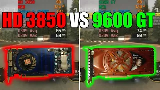 Radeon HD 3850 vs GeForce 9600 GT Test In 15 Games (No FPS Drop - Capture Card)