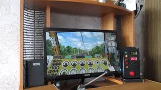 Контроллер ВЛ80Т и блок АЛС в ZDSimulator.