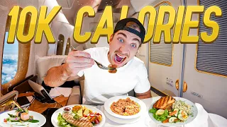 10,000 CALORIE CHALLENGE PÅ ETT FLYGPLAN