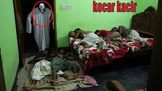 ngakak 🤣 🤣Prank Pocong lucu 🤣Scary Real Ghost Prank With Sleeping | So Funny Reaction, Serem, Kocak