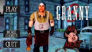 Granny 3 Mr Meat Bridge Escape Full Gameplay
