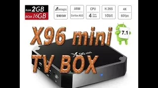 ТВ бокс X96 Mini. Лучшая в ценовой категории!. Посылка из Китая !