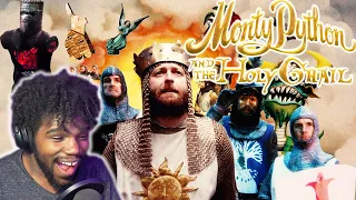 First Time Watching Monty Python and The Holy Grail (1975) Movie REACTION & COMMENTARY