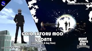 [UPDATE] GTA SA - Gojo Satoru (Jujutsu Kaisen) Mod (New Features & Bug Fixes)