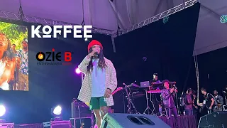 KOFFEE at AFRO CARIB FEST 2023 | @oziebentertainment