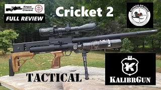 KALIBRGUN's Cricket 2 Tactical (Full Review) Sub-MOA BullPup PCP Air Rifle