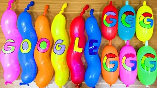 Making GLOSSY Slime with Funny Balloons - Satisfying Slime video #1469