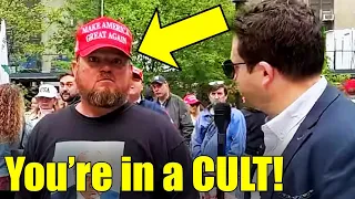 Try Not To Laugh When You Hear What THIS TRUMP SUPPORTER Said!