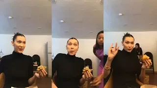 Bella Hadid | Instagram Live Stream | 18 October 2017