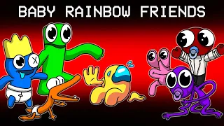 BABY RAINBOW FRIENDS Mod in Among Us...