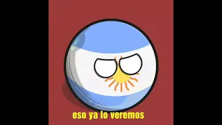 Resumen final Copa América 2021 Argentina vs Brasil/ Countryballs (Teamballs)