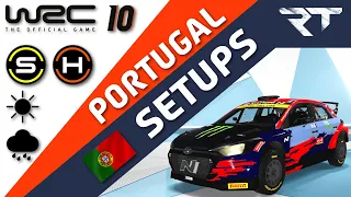 WRC 10 | Hyundai i20 Rally2 | Portugal SETUPS