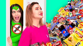 IF YOUR DIET WAS A PERSON || How To Sneak Candies From DietGirl! Funny Situations by 123 GO! FOOD