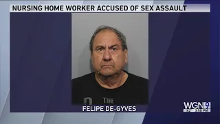 Nursing home staffer accused of sexually assaulting 88-year-old with dementia