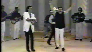 Roberto e Meirinho no programa do Mário Zan