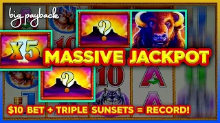 MASSIVE JACKPOT on Buffalo Strike! BIGGEST on YouTube for this Slot!