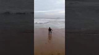 Sudden tsunami