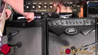 $99 Amp Shoot-Out : Vypyr vs. Mustang (Peavey vs. Fender)