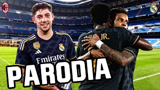 Canción Real Madrid vs AC Milan 3-2 (Parodia Tokischa x Anuel AA x Ñengo Flow - Delincuente)