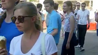 Самара.(8) Болельщики Россия - Уругвай // Samara. Los Fans De Rusia - Uruguay 25.06.2018