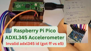 Klipper - ADXL345 accelerometer sensor with Raspberry Pi Pico