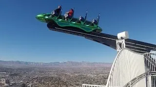 This Terrifying Roller Coaster Goes Off The Side Of A Building