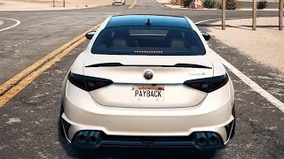 Need For Speed: Payback - Alfa Romeo Giulia Quadrifoglio (Custom) - Open World Free Roam Gameplay HD