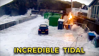 INCREDIBLE TIDAL WAVES Caught On Camera 2023 🌊🌪️🌏