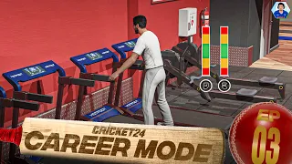 1st Ever Gym Session! - Cricket 24 My Career Mode #3