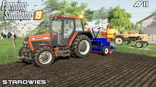 Seeding oats and spraying fertilizer | Starowies | Farming Simulator 2019 | Episode 11