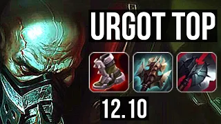 URGOT vs DARIUS (TOP) | Rank 2 Urgot, 7/0/6, Godlike, 300+ games | TR Challenger | 12.10