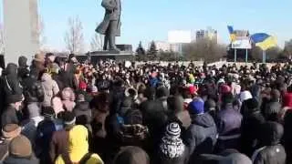 #Євромайдан в Маріуполі 26 01 2014 р