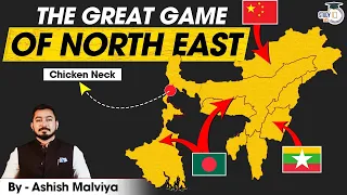 How is China, Myanmar and Bangladesh affecting India' s National Security?