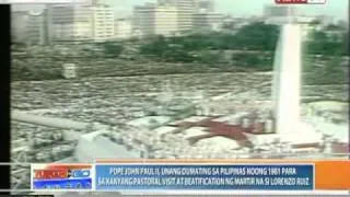 News to Go - Revisiting Pope John Paul II's visits to the Philippines 4/29/11