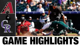 D-backs vs. Rockies Game Highlights (9/11/22) | MLB Highlights