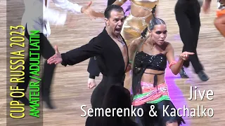 Jive = Artem Semerenko & Valeria Kachalko = Cup Of Russia 2023 = Adult Amateur Latin