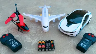 Remote control car Rc Airbus Rc Sensor aeroplane | A380 Bus | Rc Airplane | Rc Car lights