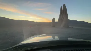 Mano del Desierto amanecer time lapse 12 mayo 2024