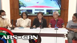 Makabayan bloc holds press conference | ABS-CBN News