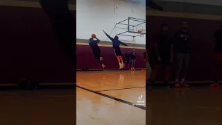 THIS SHOT WAS CRAZY‼️🥶🏀😱KING OF THE COURT 3 DRIBBLES #basketball #fy #viral #probasketballplayer