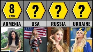 Ranking Of Countries With The Most Beautiful Girls