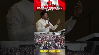 CANADA CRUSADE DAY 1 || MAJOR CALLING || #shorts || Ankur Narula Ministries