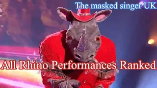 All Rhino Performances Ranked (The Masked Singer UK)