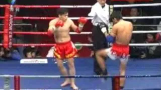 Sanda vs MuayThai - 70KG -  round 1