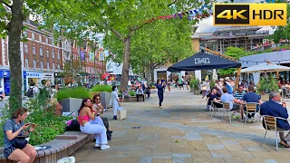 London Walk-June 2021🌞Busy Sunny day in Chelsea🌞Knightsbridge, Sloane Square, Kings Road [4k HDR]