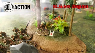 Bolt Action battle report, U.S vs Japan